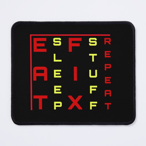 Item preview, EAT SLEEP FIX STUFF REPEAT designed and sold by YOSPACE.