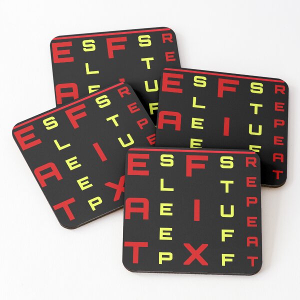 Item preview, EAT SLEEP FIX STUFF REPEAT designed and sold by YOSPACE.
