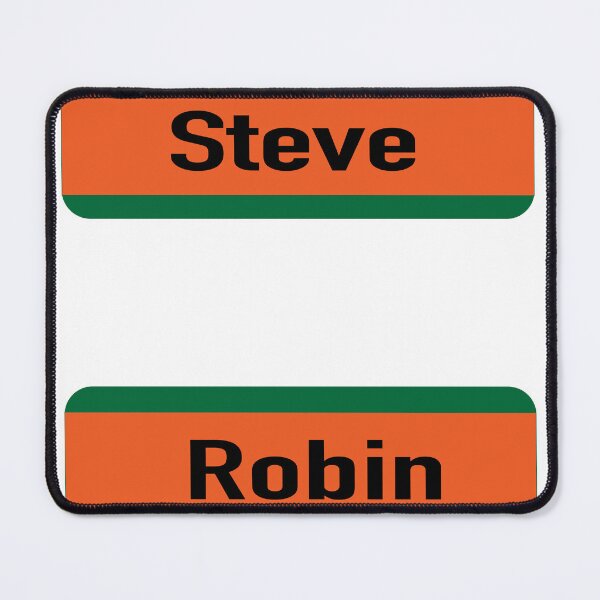 Item preview, Matching Steve and Robin Name tags designed and sold by Maeveykinzz.