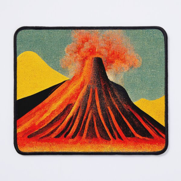 Item preview, Minimal Volcanic Eruption designed and sold by MoreMachine.