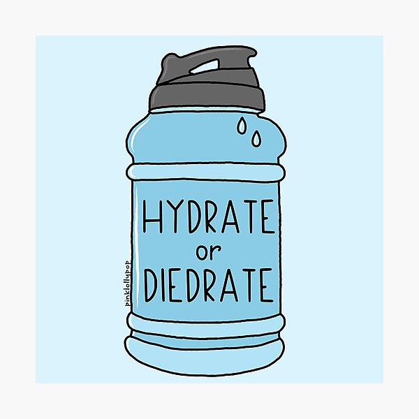 Hydrate or Diedrate Water Bottle