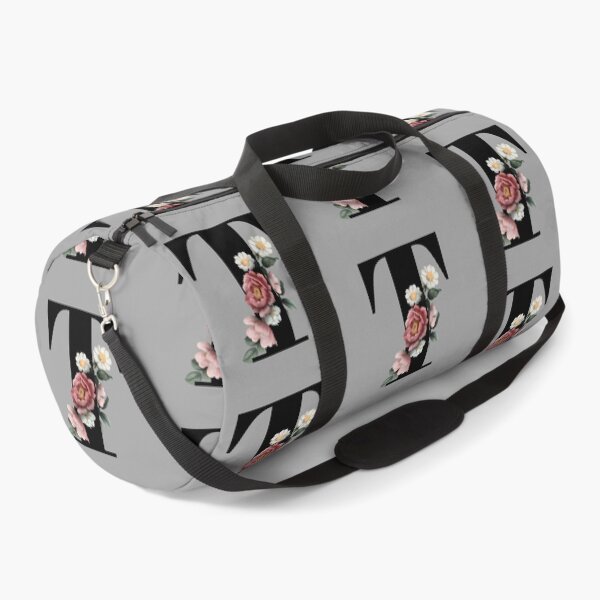 Item preview, Floral Initial - T designed and sold by CulverCrafts.