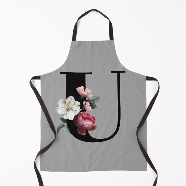Item preview, Floral Initial - U designed and sold by CulverCrafts.