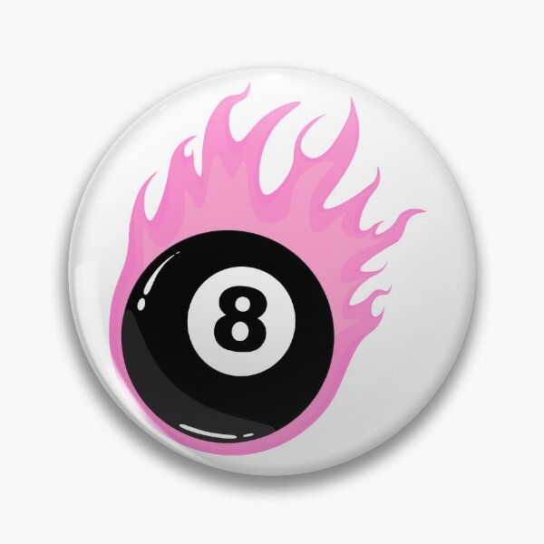 Item preview, 8 ball (pink) designed and sold by moonkissess.