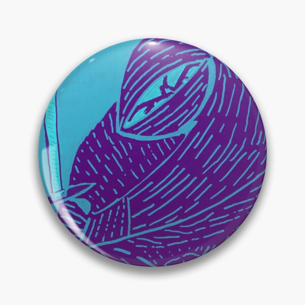 Item preview, Crouching Ninja (light/blue) designed and sold by DMcK Designs.