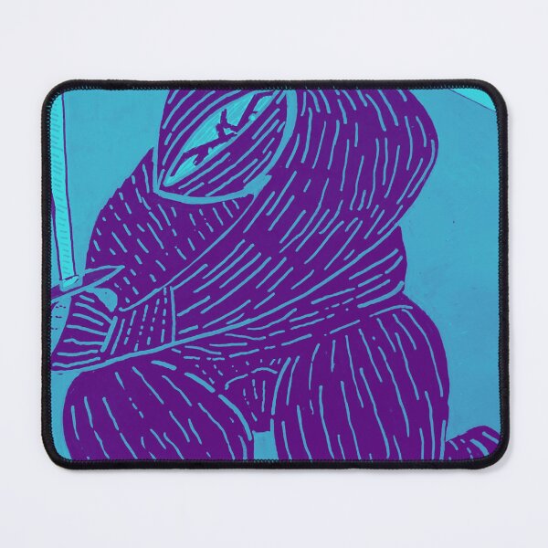 Item preview, Crouching Ninja (light/blue) designed and sold by DMcK Designs.
