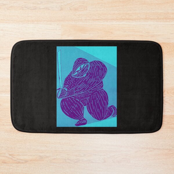Item preview, Crouching Ninja (light/blue) designed and sold by DMcK Designs.