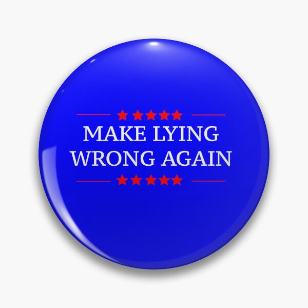 Item preview, Make Lying Wrong Again designed and sold by Thinkblots.