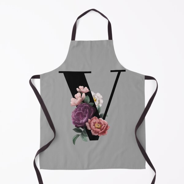 Item preview, Floral Initial - V designed and sold by CulverCrafts.