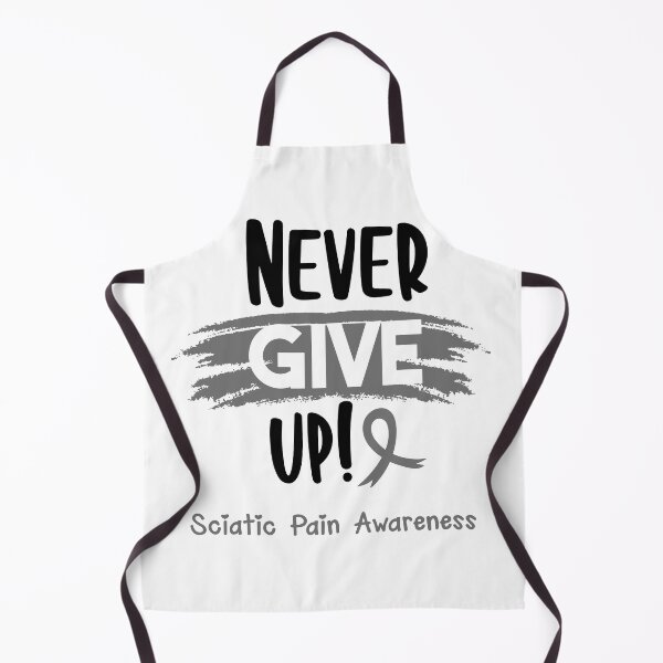 Item preview, Sciatic Pain Warrior - Sciatic Pain Awareness - Never Give Up! designed and sold by Robbsyn.