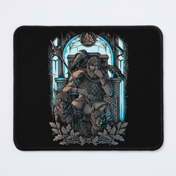 Item preview, Valhalla Odin Viking Norse Scandinavian Pagan Mythology   designed and sold by BluePagan.