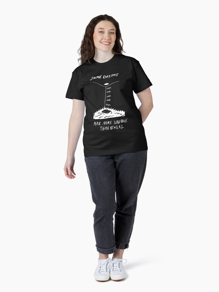 Thumbnail 4 of 7, Classic T-Shirt, Some Dreams Are More Unique Than Others designed and sold by Cowturtle.
