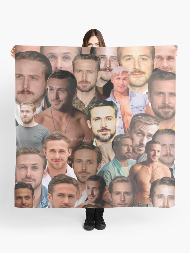 Ryan Gosling Photo Collage Throw Pillow for Sale by T-shirtakStore