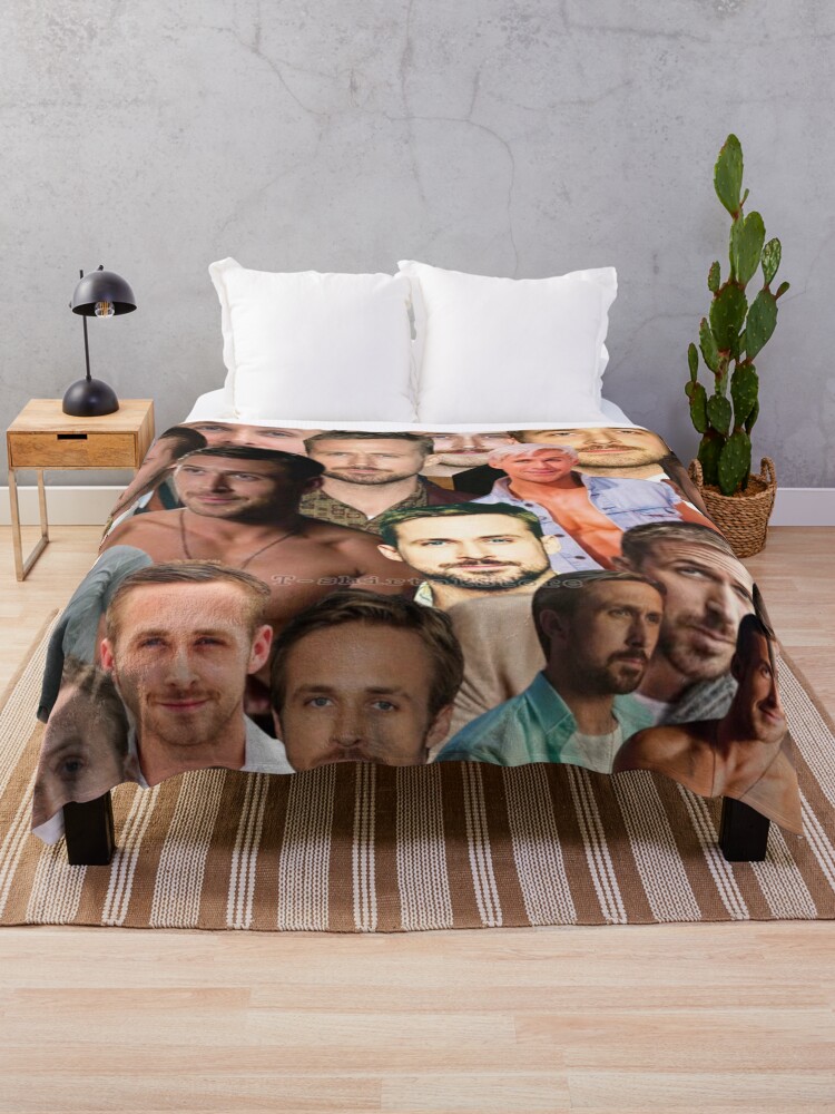 Ryan Gosling Photo Collage Throw Pillow for Sale by T-shirtakStore