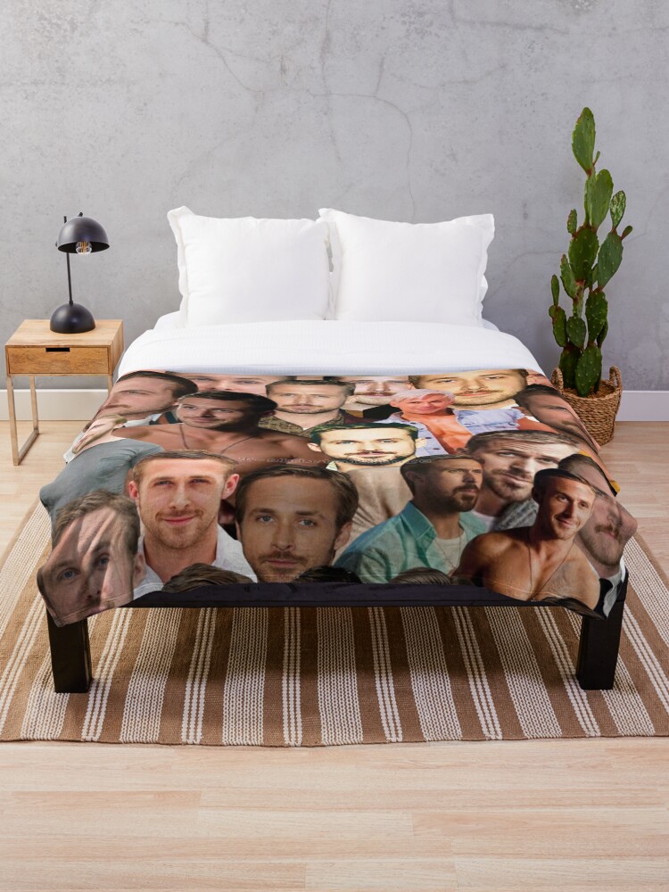 Ryan Gosling Photo Collage Throw Pillow for Sale by T-shirtakStore