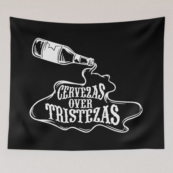 Item preview, Cervezas sobre tristezas designed and sold by LatinoPower.