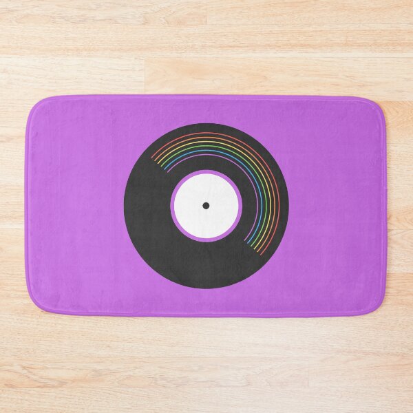 Item preview, Pride Rainbow Vinyl Record Purple designed and sold by littlecornershop.