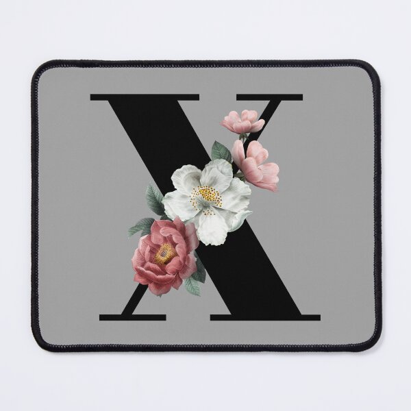 Item preview, Floral Initial - X designed and sold by CulverCrafts.