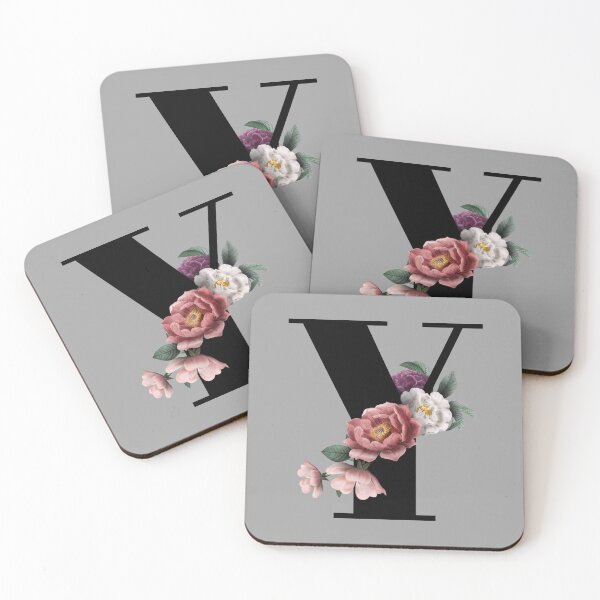 Item preview, Floral Initial - Y designed and sold by CulverCrafts.