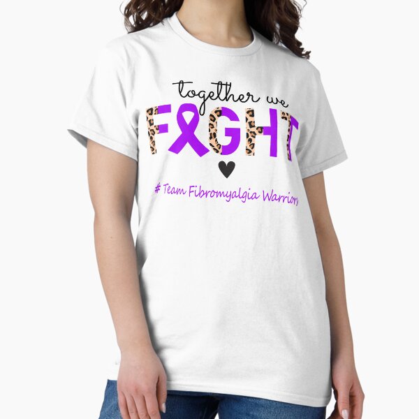 Item preview, Fibromyalgia Awareness Together We Fight Team Fibromyalgia Warriors designed and sold by whlrcheryl.