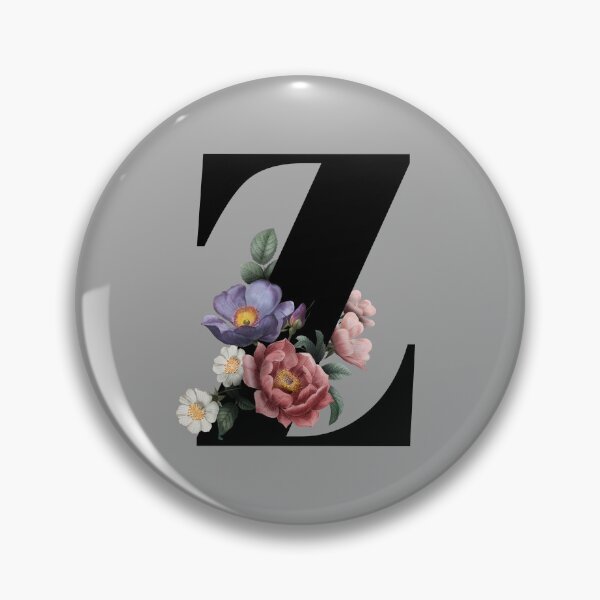 Item preview, Floral Initial - Z designed and sold by CulverCrafts.