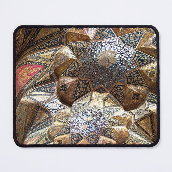 Item preview, Ornamental Persian Relief Tile Mosaic Ceiling, Persia, Iran designed and sold by worldways.