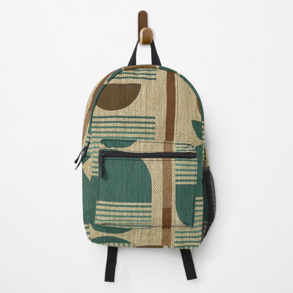 Item preview, Green Canvas Geo Pattern designed and sold by Sheila Wenzel Ganny.