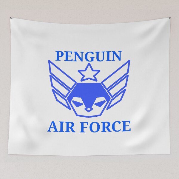 Aperçu de l'œuvre Pingouin Air Force créée et vendue par MrGuin.