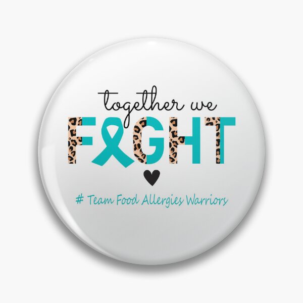 Item preview, Food Allergies Awareness Together We Fight Team Food Allergies Warriors designed and sold by whlrcheryl.