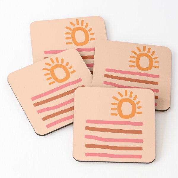 Item preview, Linear Abstract Sunset designed and sold by Deutschic.