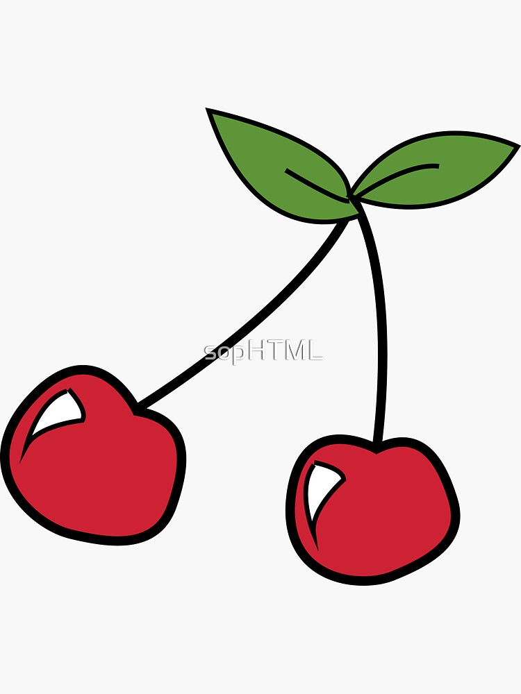 Cherries  Sticker by fruityb00ty