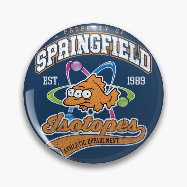 Item preview, Property of Springfield Isotopes designed and sold by Alema Art.