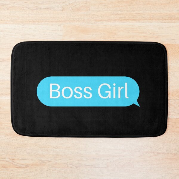 Item preview, Boss Girl Texting Bubble designed and sold by two7designs.