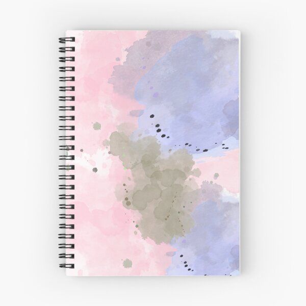 Item preview, pink blue and grey seamless pattern designed and sold by Soofingscapes.