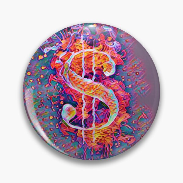 Item preview, dollar art colorful on fire designed and sold by mrelax57700.