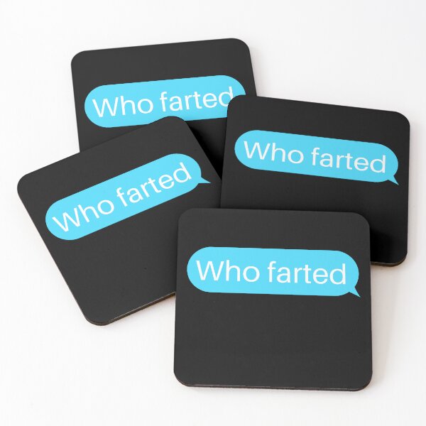 Item preview, Who Farted Texting Bubble designed and sold by two7designs.