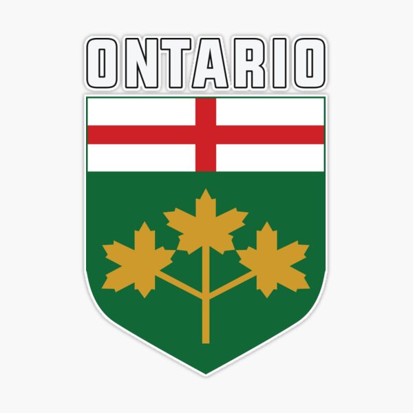 Ontario Parks Crest Sticker