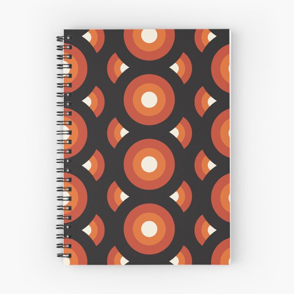 Item preview, Retro 60s 70s Geometric Pattern designed and sold by VintageRetroDep.