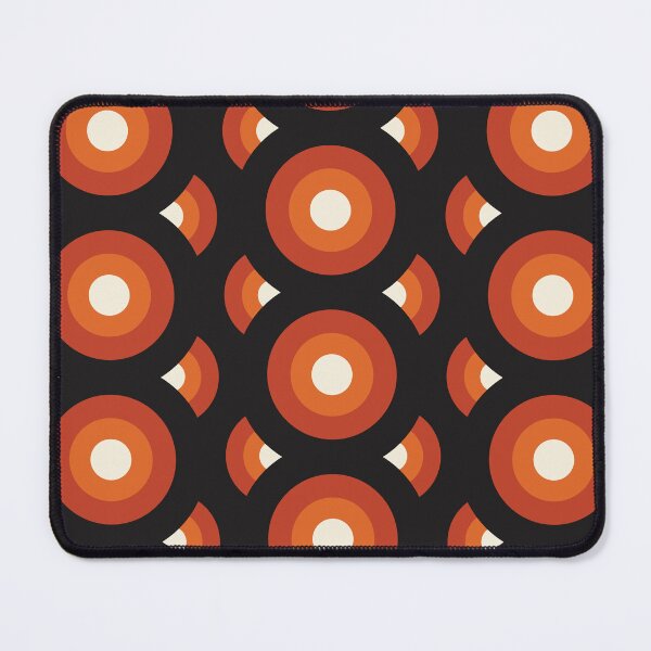 Item preview, Retro 60s 70s Geometric Pattern designed and sold by VintageRetroDep.