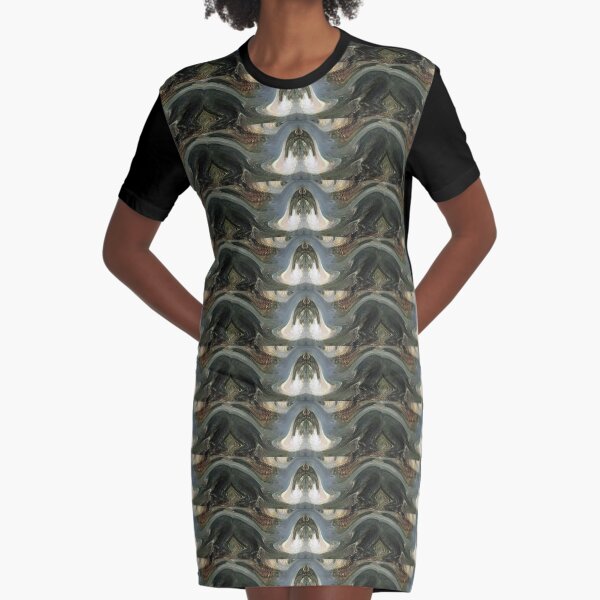 Cesspool of Creation Graphic T-Shirt Dress