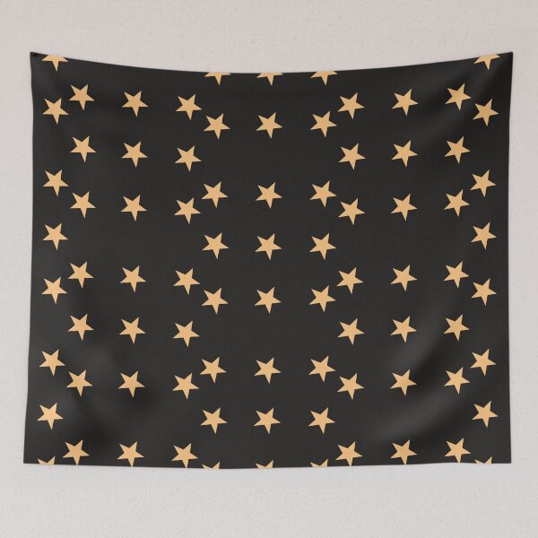 Item preview, Mini Orange Star Stickers  designed and sold by BurghardLohmann.