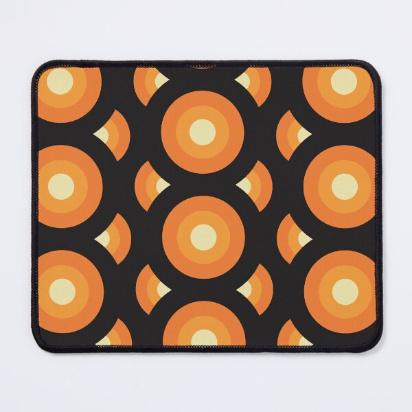 Item preview, Retro 60s 70s Geometric Pattern designed and sold by VintageRetroDep.