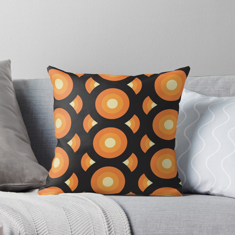 Item preview, Throw Pillow designed and sold by VintageRetroDep.