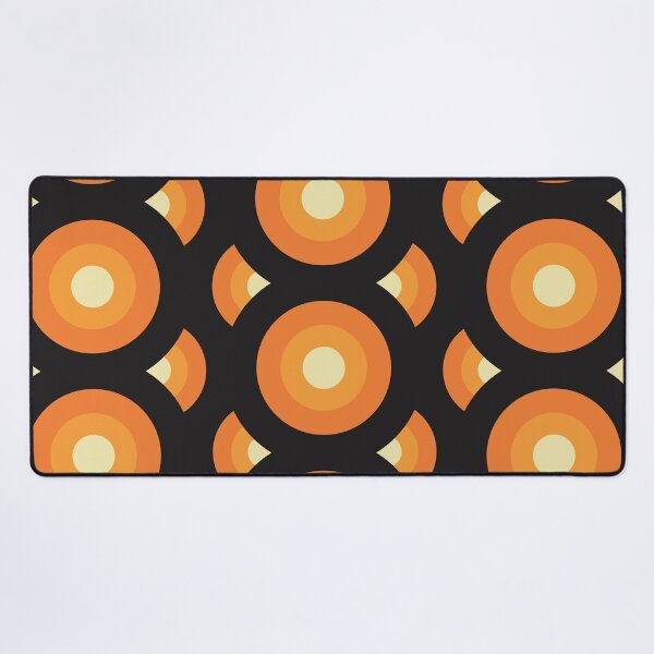 Item preview, Retro 60s 70s Geometric Pattern designed and sold by VintageRetroDep.