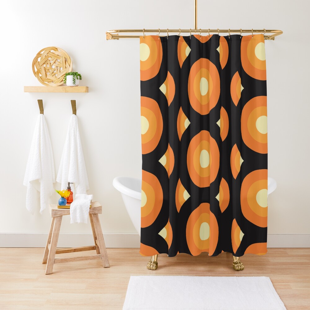 Item preview, Shower Curtain designed and sold by VintageRetroDep.