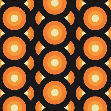 Artwork thumbnail, Retro 60s 70s Geometric Pattern by VintageRetroDep