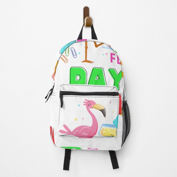 Artikelvorschau, 100 flammende Schultage Flamingo entworfen und verkauft von RachodShop.