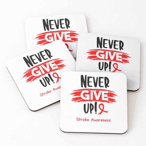 Item preview, Stroke Warrior - Stroke Awareness - Never Give Up! designed and sold by Robbsyn.