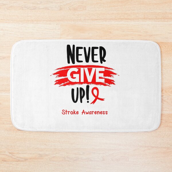 Item preview, Stroke Warrior - Stroke Awareness - Never Give Up! designed and sold by Robbsyn.