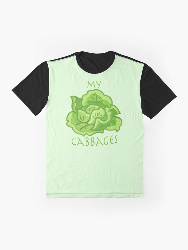 "my cabbages!" Tshirt by audreye97 Redbubble